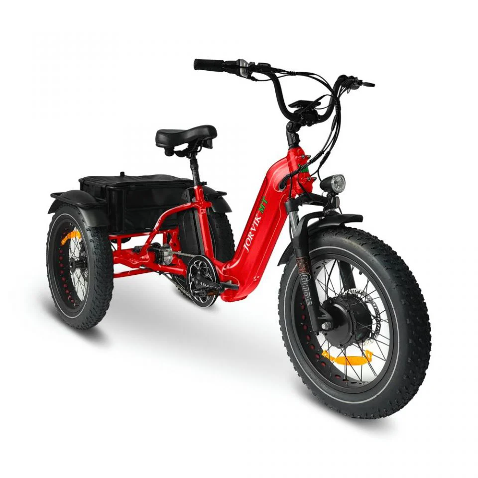 Jorvik Dual Battery Electric Folding Mountain Trike JMT11 (250w) - Image 5