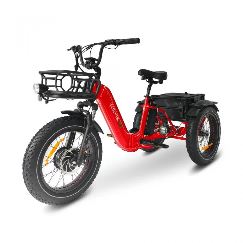 Jorvik Dual Battery Electric Folding Mountain Trike JMT11 (500w) - Image 14