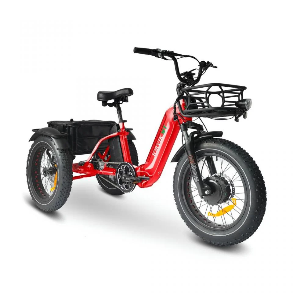 Jorvik Dual Battery Electric Folding Mountain Trike JMT11 (500w) - Image 15