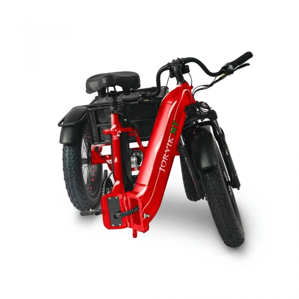 Jorvik Dual Battery Electric Folding Mountain Trike JMT11 (500w) - Image 18
