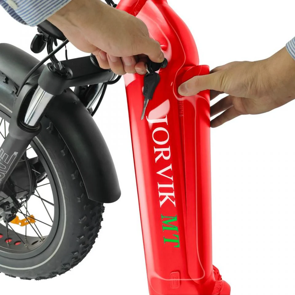 Jorvik Dual Battery Electric Folding Mountain Trike JMT11 (500w) - Image 4