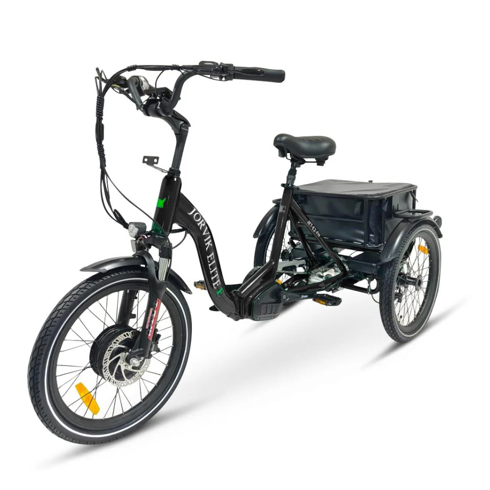 Jorvik Elite Front Hub Dual Battery Electric Folding Tricycle JET-E2FH - Image 3
