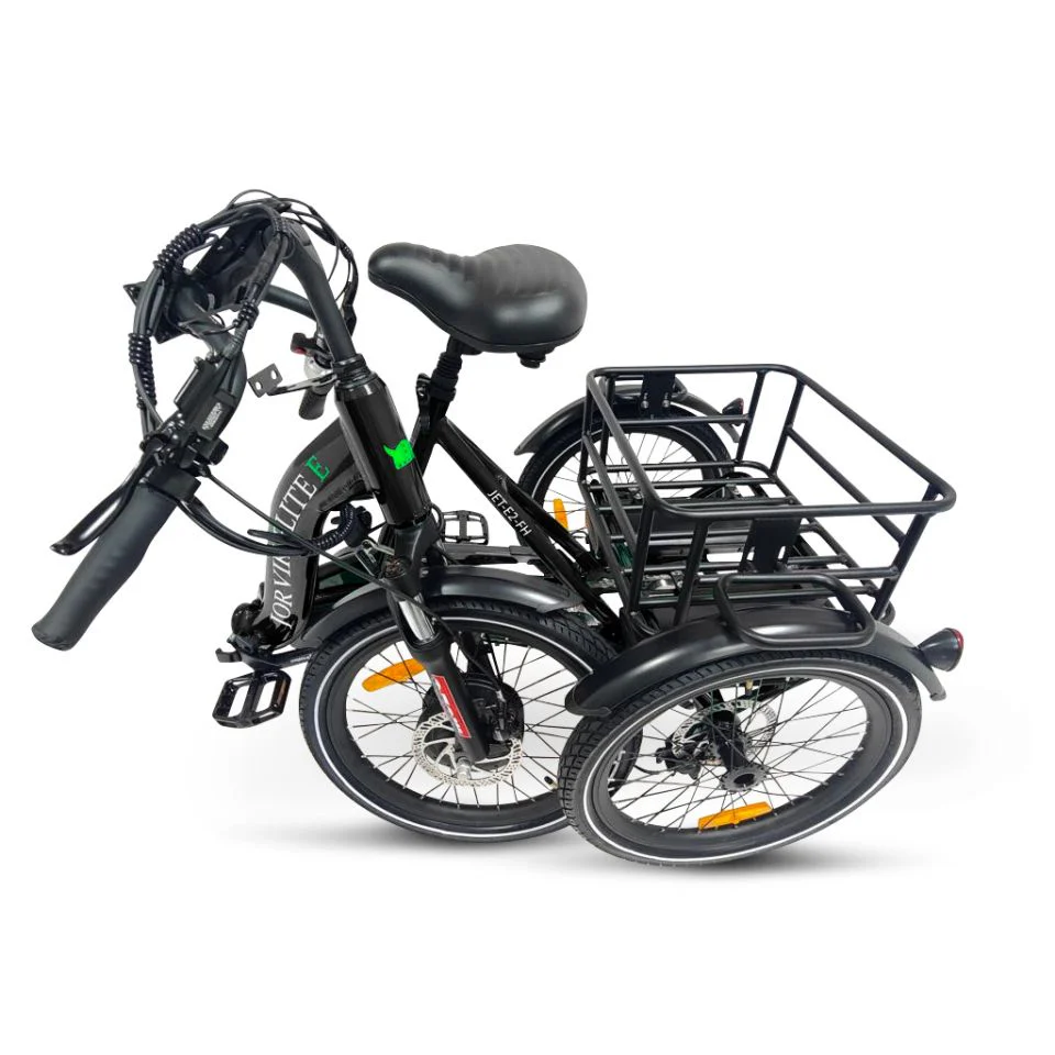 Jorvik Elite Front Hub Dual Battery Electric Folding Tricycle JET-E2FH - Image 4
