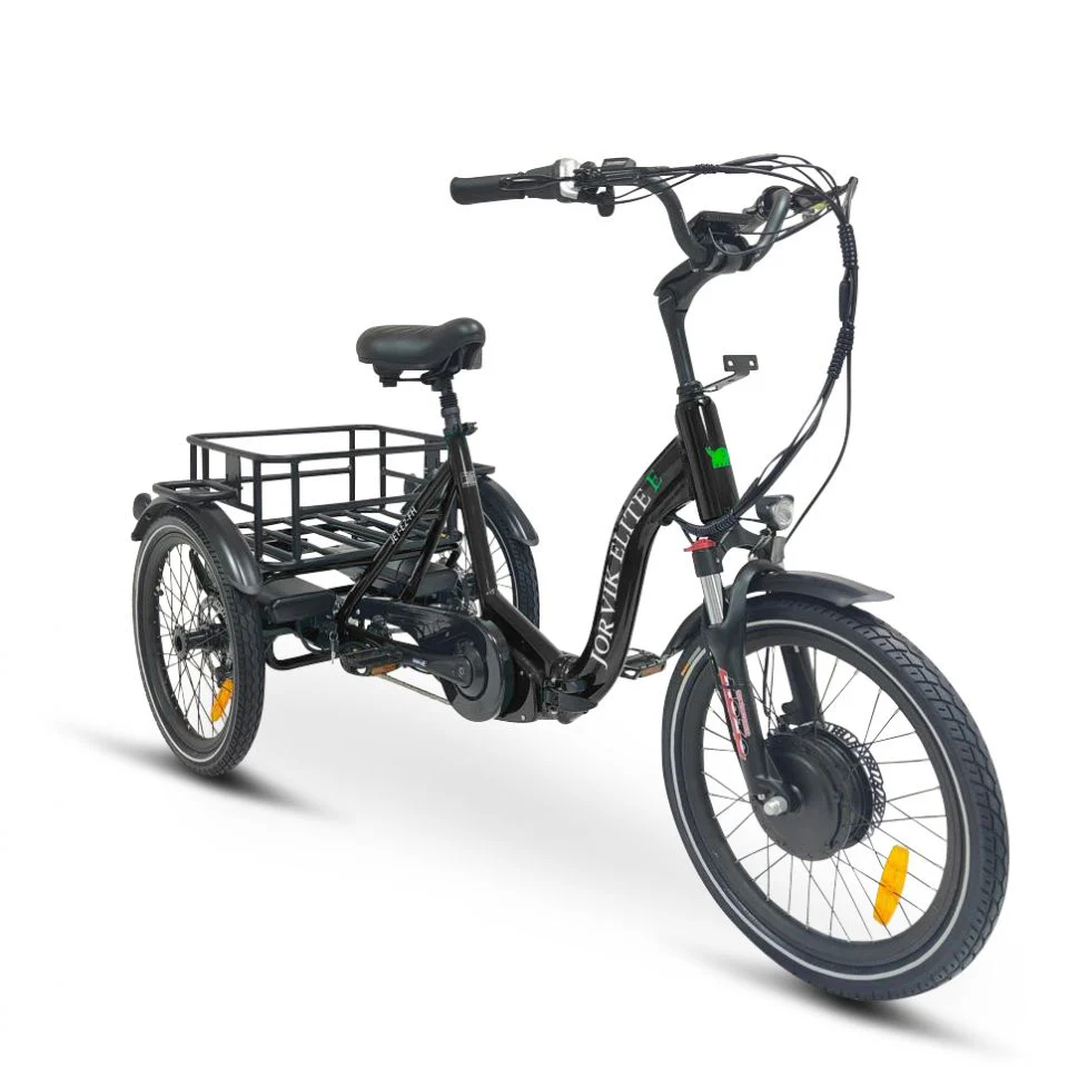 Jorvik Elite Front Hub Dual Battery Electric Folding Tricycle JET-E2FH - Image 5