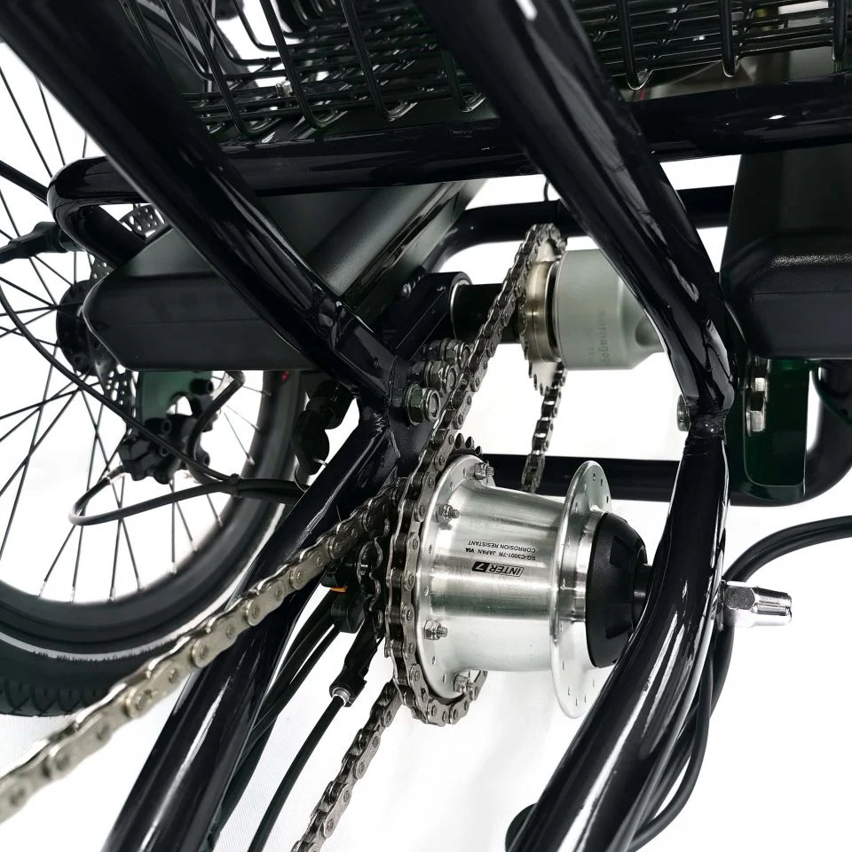 Jorvik Elite Mid-Drive Dual Battery Electric Folding Tricycle JET-E2 - Image 10