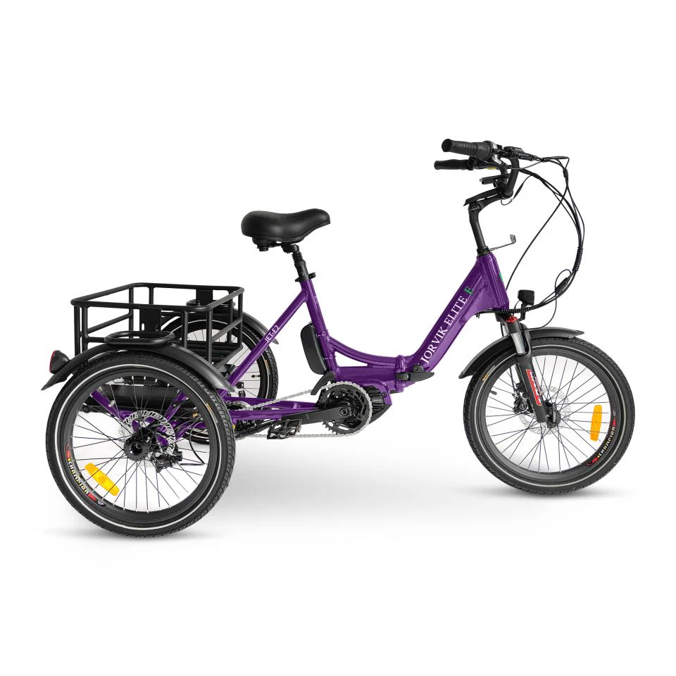 Jorvik Elite Mid-Drive Dual Battery Electric Folding Tricycle JET-E2 - Image 17