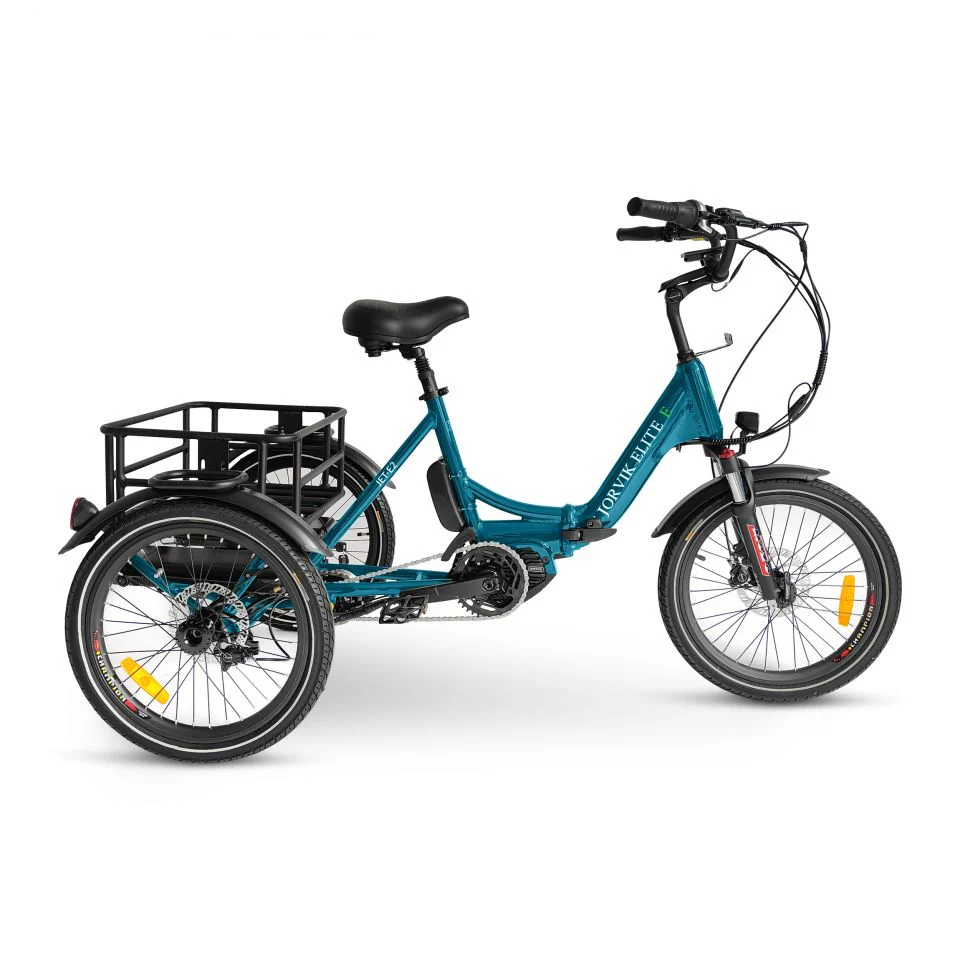 Jorvik Elite Mid-Drive Dual Battery Electric Folding Tricycle JET-E2 - Image 19