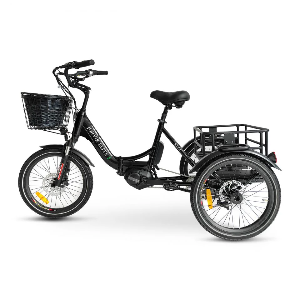 Jorvik Elite Mid-Drive Dual Battery Electric Folding Tricycle JET-E2 - Image 3