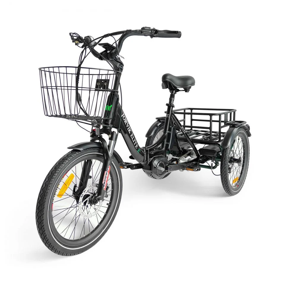 Jorvik Elite Mid-Drive Dual Battery Electric Folding Tricycle JET-E2 - Image 4