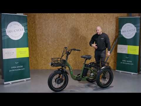 Jorvik Low Step Through Electric Mountain Trike JMT6 (250W) - Image 3