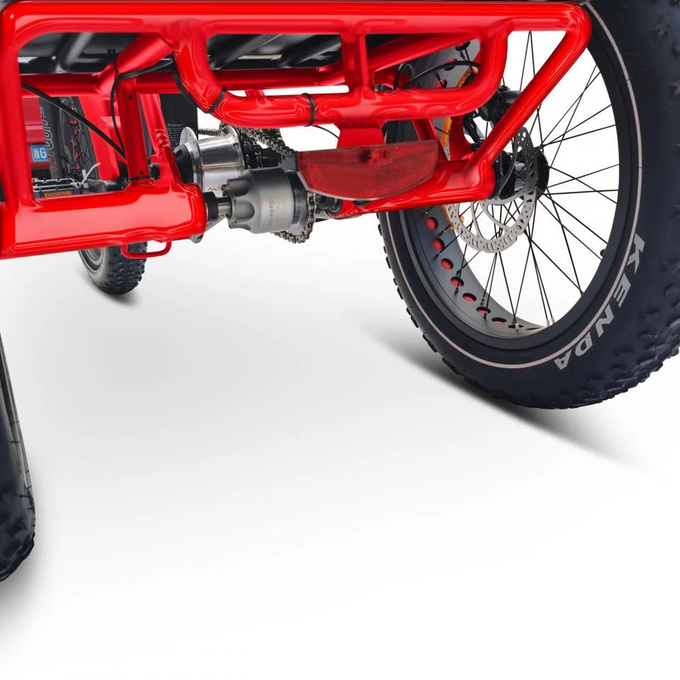 Jorvik Mid Drive Folding Electric Mountain Trike JMT9 (250w) - Image 7