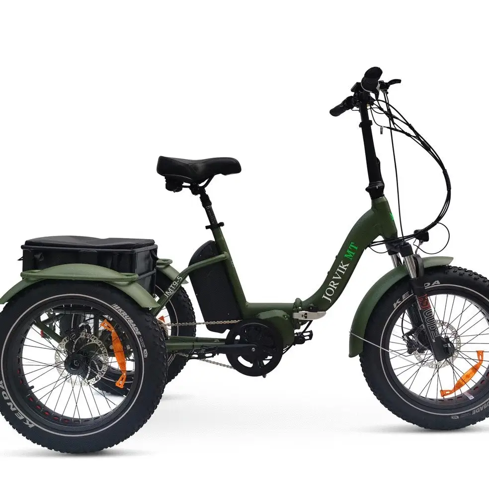 Jorvik Mid Drive Folding Electric Mountain Trike JMT9 (500w) - Image 6