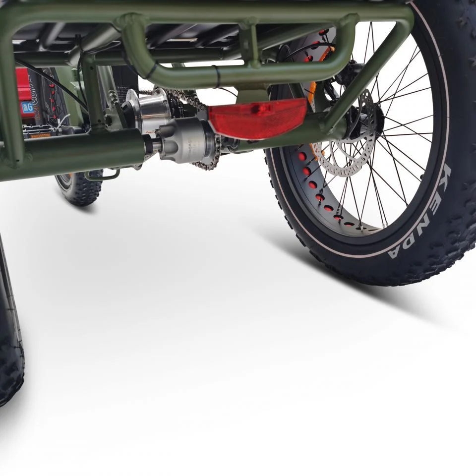 Jorvik Mid Drive Folding Electric Mountain Trike JMT9 (500w) - Image 8